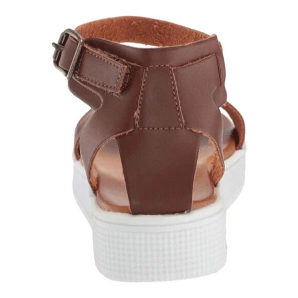 MIA KIDS Little Ellen Girl's Cognac Ankle Strap Platform  Sandals Size 5 NEW - Picture 5 of 10